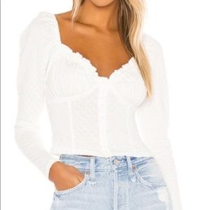 NWT Free People Ladybug Long Sleeve